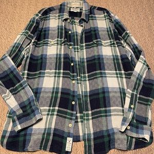 Lucky Brand Woven Button Down Shirt